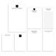 Classic Square Initial Notepad Set (7 Pads) Image 2 of 4